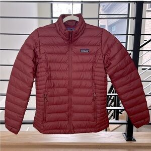 Patagonia Potters Red Down Insulated Jacket Puffer Coat S
